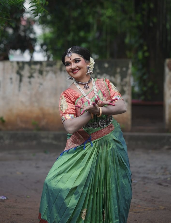 Bharatanatyam dancer